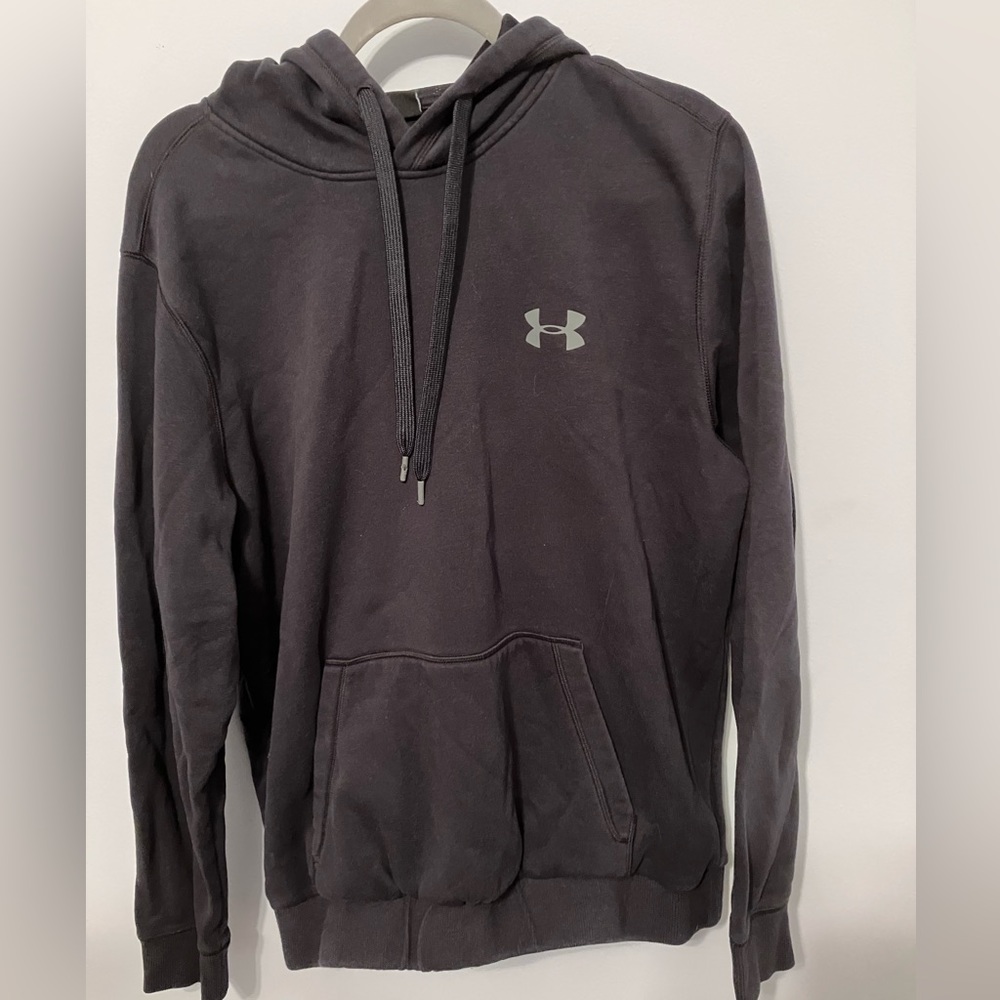 Under Armour Black Hoodie Size XL VGUC
